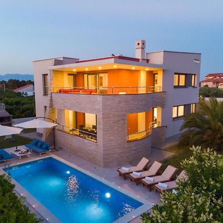 זאטון Vila Zatona Sunset With Heated Swimming Pool מראה חיצוני תמונה