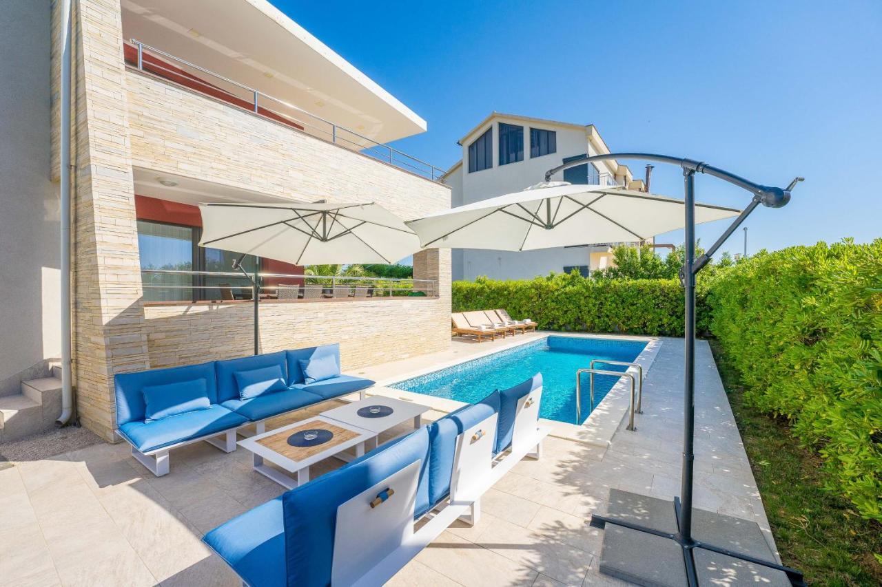 זאטון Vila Zatona Sunset With Heated Swimming Pool מראה חיצוני תמונה