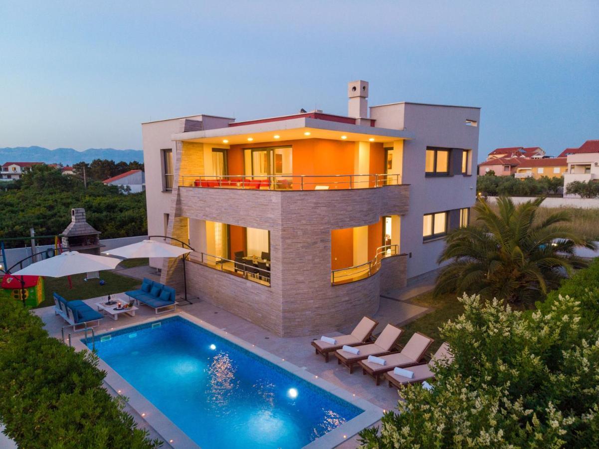 זאטון Vila Zatona Sunset With Heated Swimming Pool מראה חיצוני תמונה