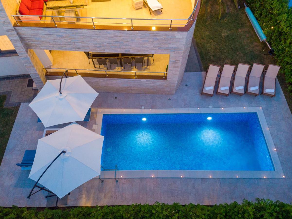 זאטון Vila Zatona Sunset With Heated Swimming Pool מראה חיצוני תמונה