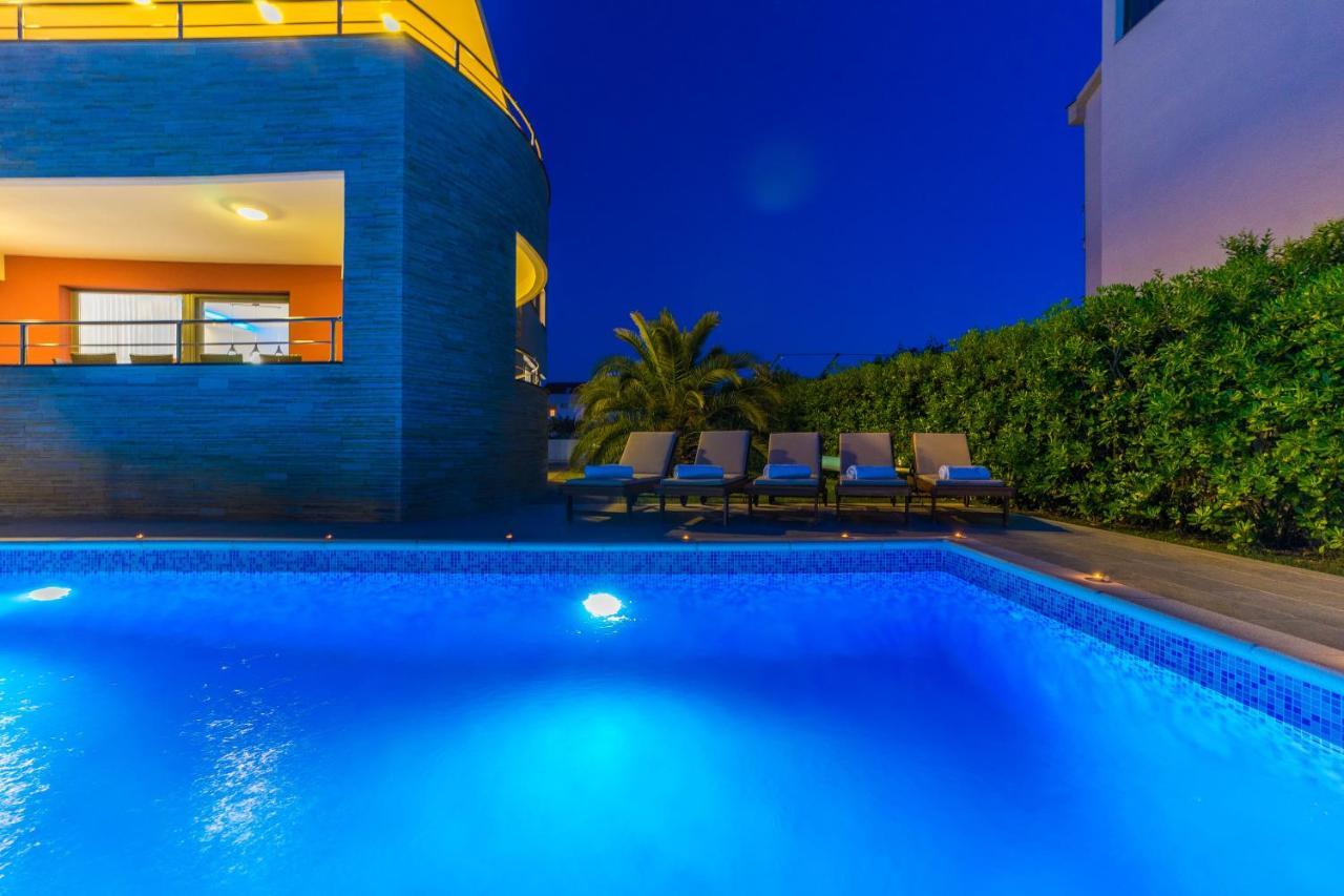 זאטון Vila Zatona Sunset With Heated Swimming Pool מראה חיצוני תמונה