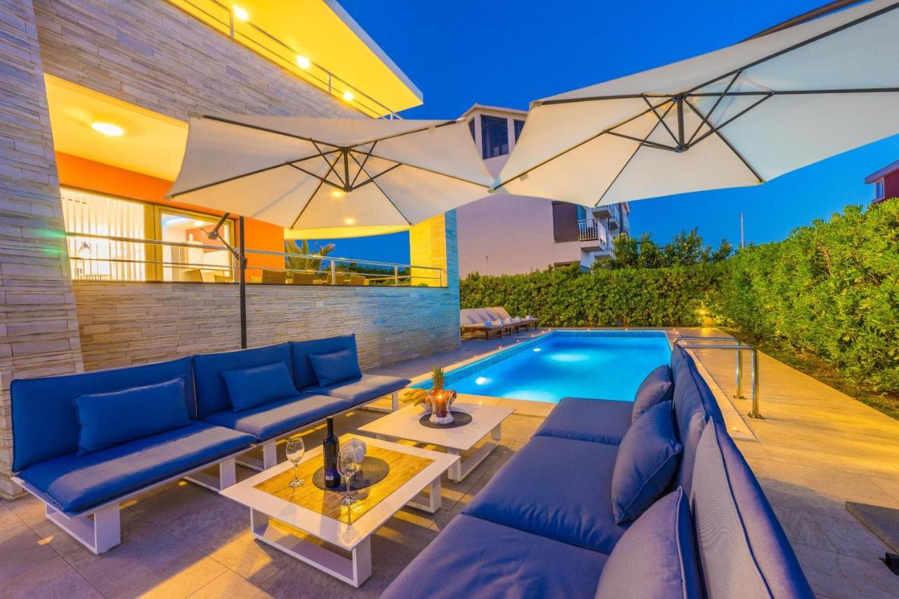 זאטון Vila Zatona Sunset With Heated Swimming Pool מראה חיצוני תמונה